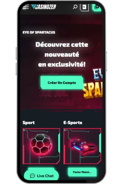 Découverte de la page d'accueil